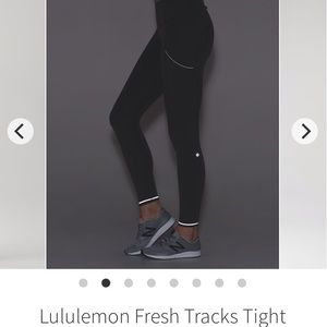 Lululemon fresh tracks leggings